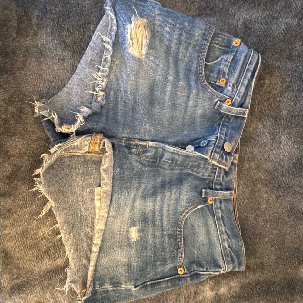 Levi's Blue Jean Shorts